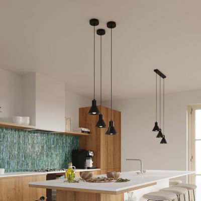 Lampa wisząca TALEJA 1 czarna [E27] (SL.0985)